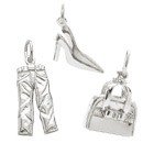 Fashion Charms in Silver and Gold