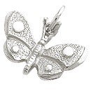 Butterfly Charms in Silver and Gold