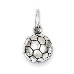 Soccer Silver Charms