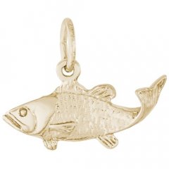 Fish Charms in Silver and Gold