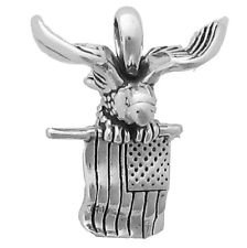 Fourth of July Silver Charms