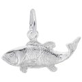 BASS FISH - Rembrandt Charms