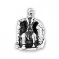 The LINCOLN MEMORIAL Sterling Silver Charm - CLEARANCE