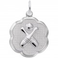 BOWLING SCALLOPED DISC - Rembrandt Charms