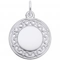 ORNATE ROUND DISC - Rembrandt Charms