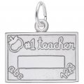NUMBER ONE TEACHER - Rembrandt Charms
