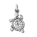 TURTLE on the MOVE Sterling Silver Charm