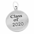 CLASS of 2020 - GRADUATION CAP Sterling Silver Charm