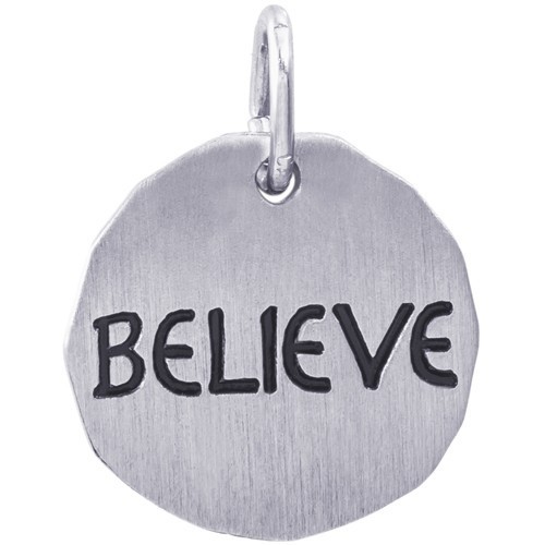 BELIEVE CHARM TAG - Rembrandt Charms