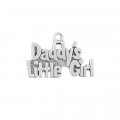 DADDY'S LITTLE GIRL Sterling Silver Charm