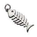 Fish Bones Sterling Silver Charms