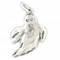 FLYING GHOST Sterling Silver Charm