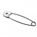 Safety Pin - Sterling Silver