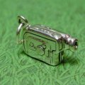 Video Camcorder ~ Video Camera Sterling Silver Charm