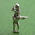 11 Pipers Piping - 12 Days of Christmas Sterling Silver Charm