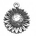 SUNFLOWER Sterling Silver Charm