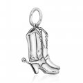 PAIR of BOOTS Sterling Silver Charm