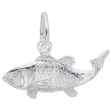 Bass Fish Sterling Silver