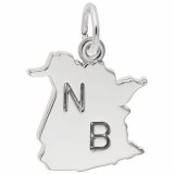 NEW BRUNSWICK MAP - Rembrandt Charms