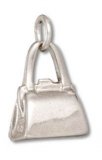 CHIC PURSE Sterling Silver Charm