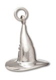 WITCH'S HAT Sterling Silver Charm