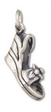 WEDGE SHOE Sterling Silver Charm