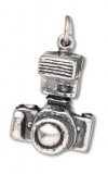 35MM CAMERA Sterling Silver Charm