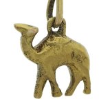 Camel - 14K Gold Vintage Charm
