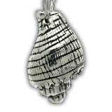 CONCH SEASHELL Sterling Silver Charm