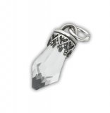 HEALING CRYSTAL Sterling Silver Charm