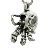 Hermit Crab Sterling Silver Charm