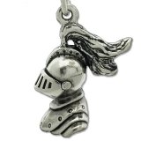 Knight Sterling Silver Charm