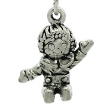 RAGGEDY ANDY DOLL Sterling Silver Charm