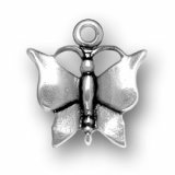 SMALL BUTTERFLY Sterling Silver Charm
