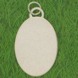 Oval ID Tag ~ dog or cat