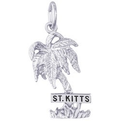 ST. KITTS PALM W/SIGN - Rembrandt Charms