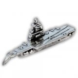 AIRCRAFT CARRIER Sterling Silver Charm