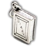 DIARY Sterling Silver Charms