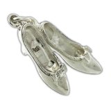 DOROTHY'S MAGICAL SHOES Sterling Silver Charm