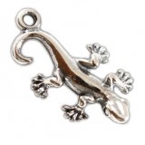 Gecko Sterling Silver Charm