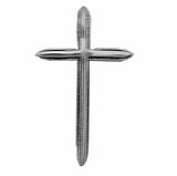 LARGE POINTED CROSS Sterling Silver Charm