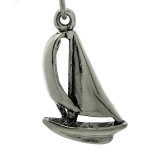 SAILBOAT Sterling Silver Charm