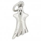 SCARY GHOST Sterling Silver Charm