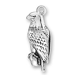 AMERICAN BALD EAGLE Sterling Silver Charm - CLEARANCE