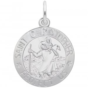 ST. CHRISTOPHER DISC - Rembrandt Charms