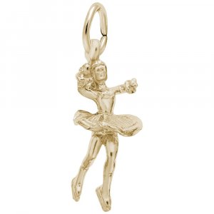 TWIRLING ICE SKATER - Rembrandt Charms