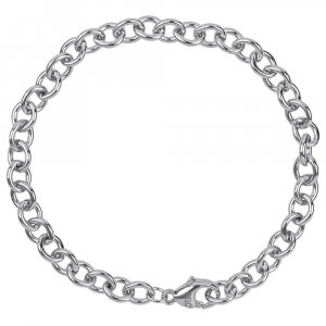 ROUND CABLE LINK CLASSIC BRACELET - 7 IN. - Rembrandt