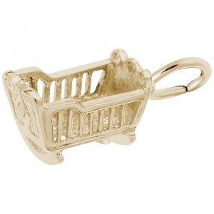 BABY CRADLE - Rembrandt Charms