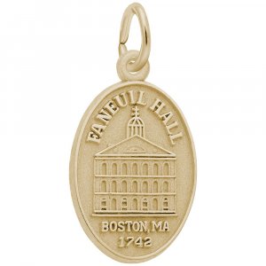 FANEUIL HALL OVAL DISC - Rembrandt Charms