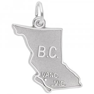 BRITISH COLUMBIA MAP - Rembrandt Charms